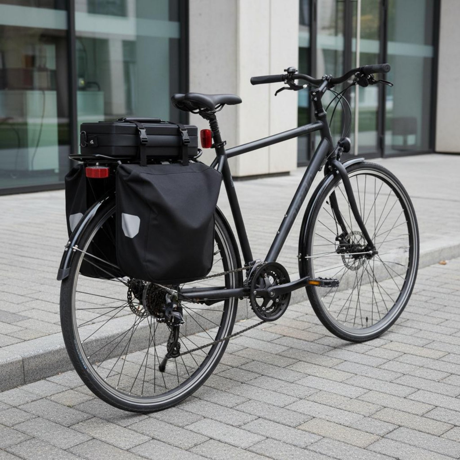 Bike Cargo Rack - Bagażnik rowerowy tylny, wytrzymały, odporny na