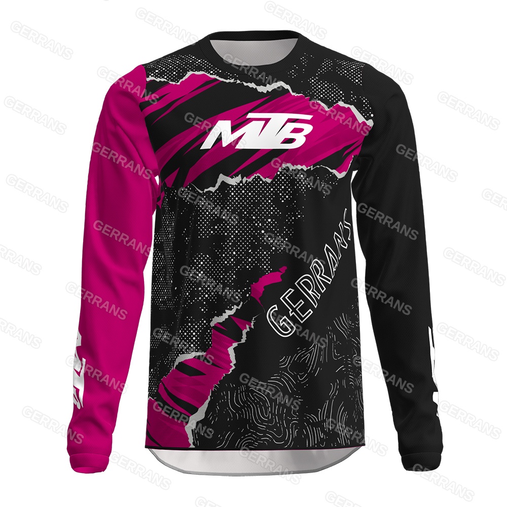 Cycling Gear Shop - Profesjonalna koszulka rowerowa MTB z długim
