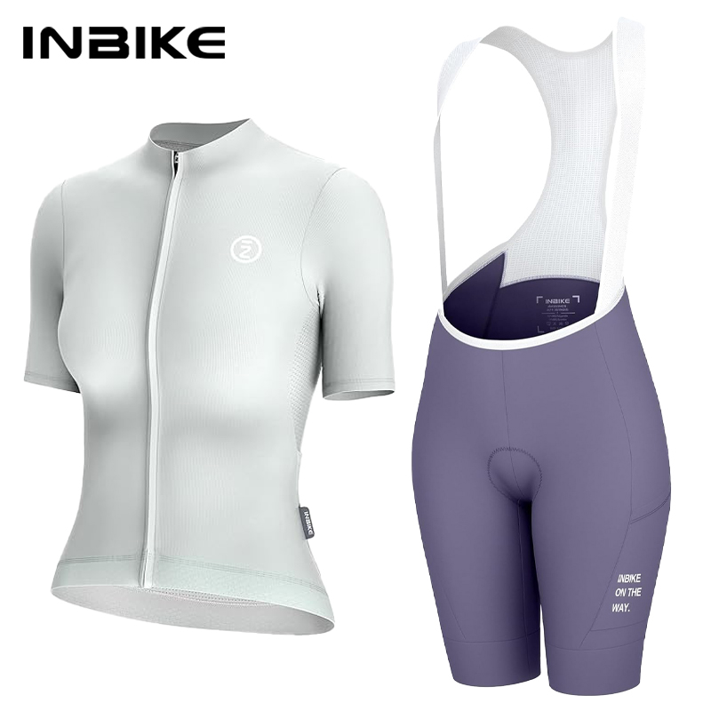 Cycling Gear Jersey - Zestaw kolarski damski INBIKE: koszulka rowerowa