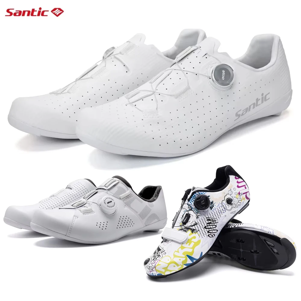 Cycling Shoe Insoles - Męskie buty rowerowe szosowe Santic, damskie