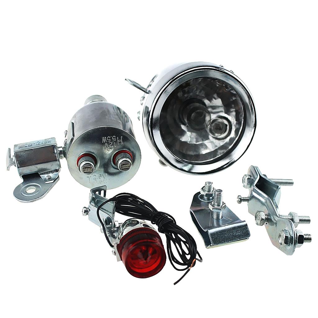 Bike Dynamo Light - Zestaw dynamo z generatorem cieczy hamulcowej