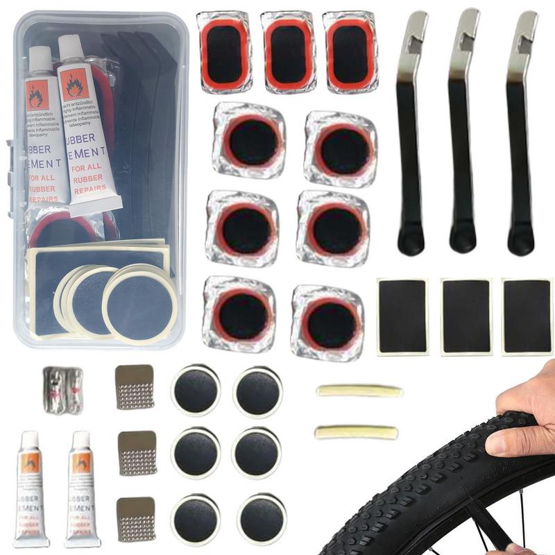 Bike Tube Repair Kit - Zestawy łatek do dętki rowerowej Zestaw