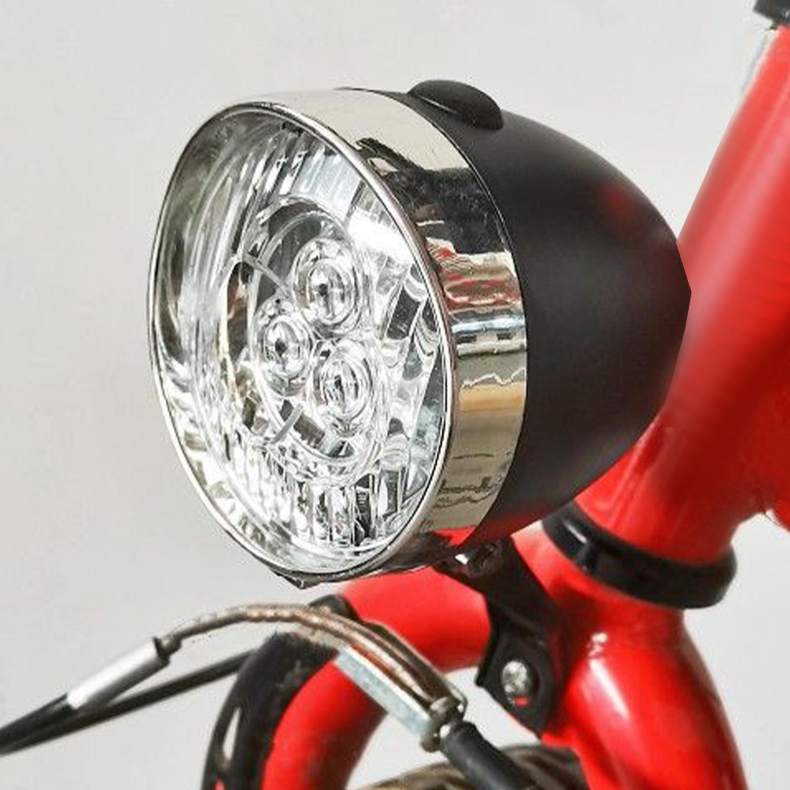 Bike Dynamo Light - Przednia lampka rowerowa 3 LED Super