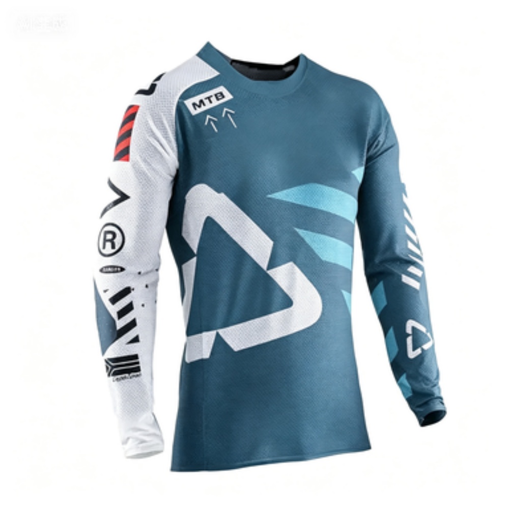 Cycling Gear Shop - Profesjonalna koszulka rowerowa MTB z długim