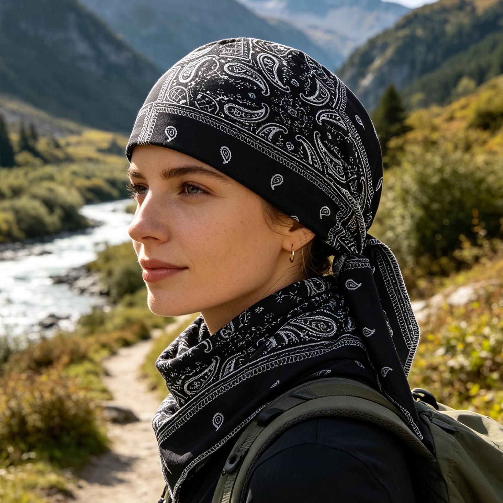 Cycling Headwear - Chłodząca czapka pod kask, elastyczna, odprowadzająca