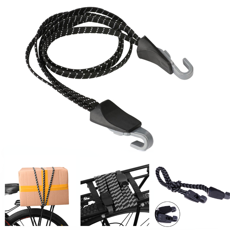 Bike Cargo Rack - Sznurki do bagażnika rowerowego, elastyczne paski