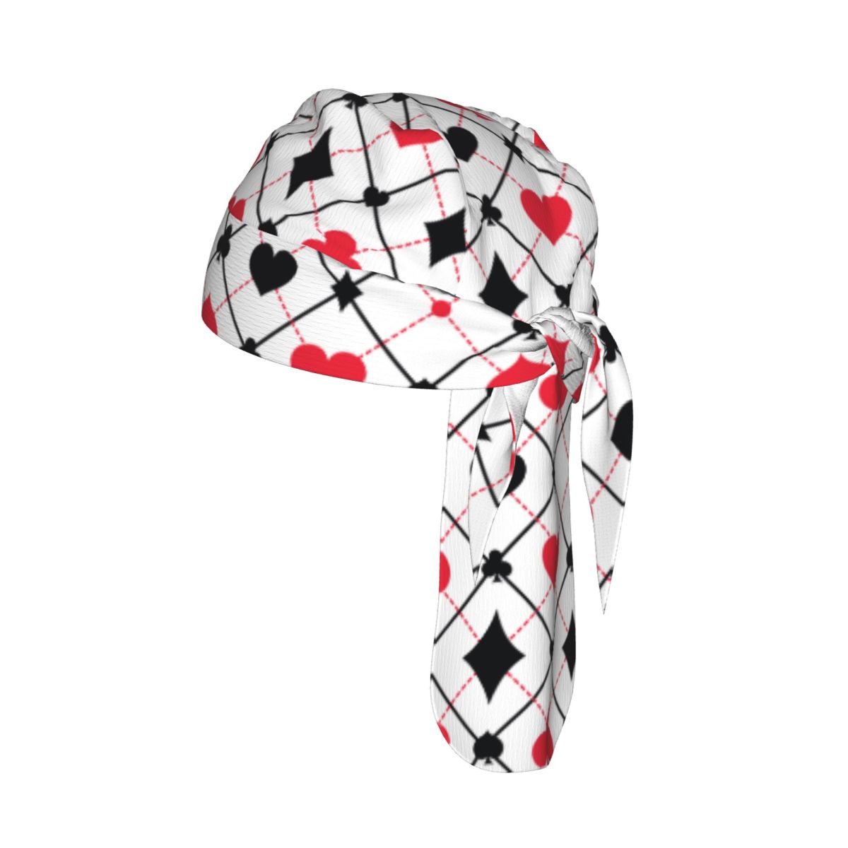 Cycling Headwear - Oddychająca czapka rowerowa z nadrukiem kart