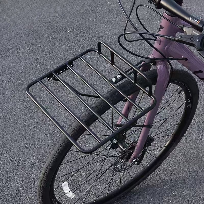 Bike Cargo Rack - Wzmocniony bagażnik rowerowy na grubej podłożu