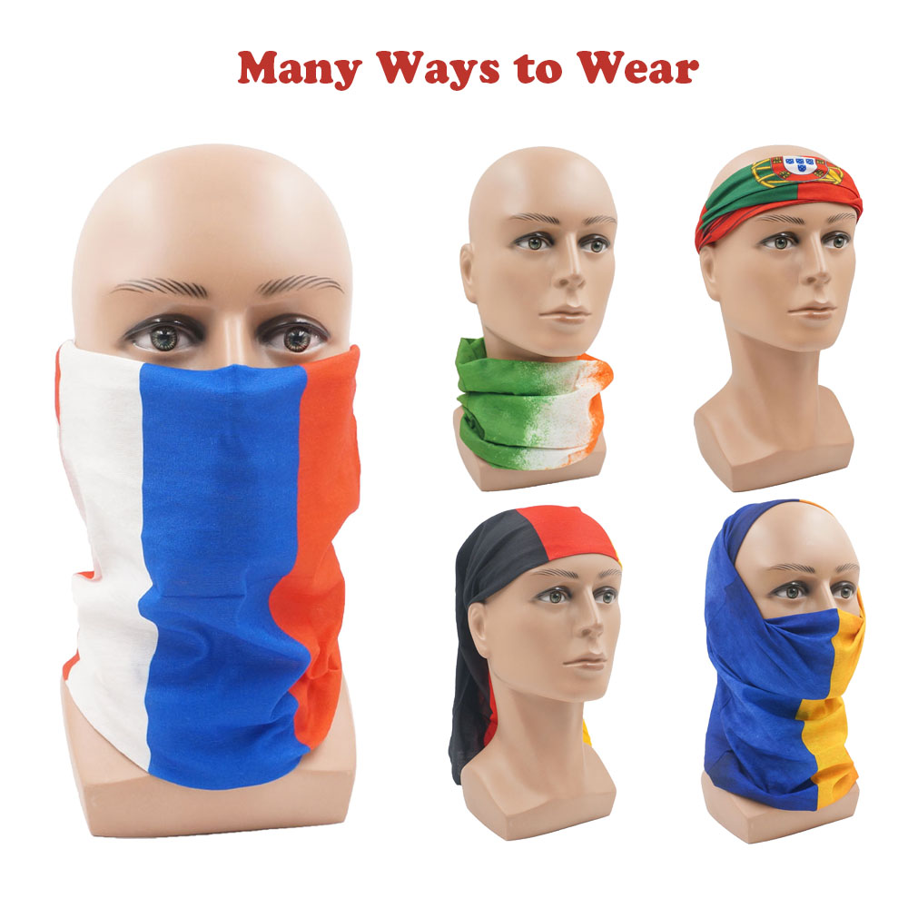 Cycling Headwear - Kraje europejskie stoją i ocieplacz na