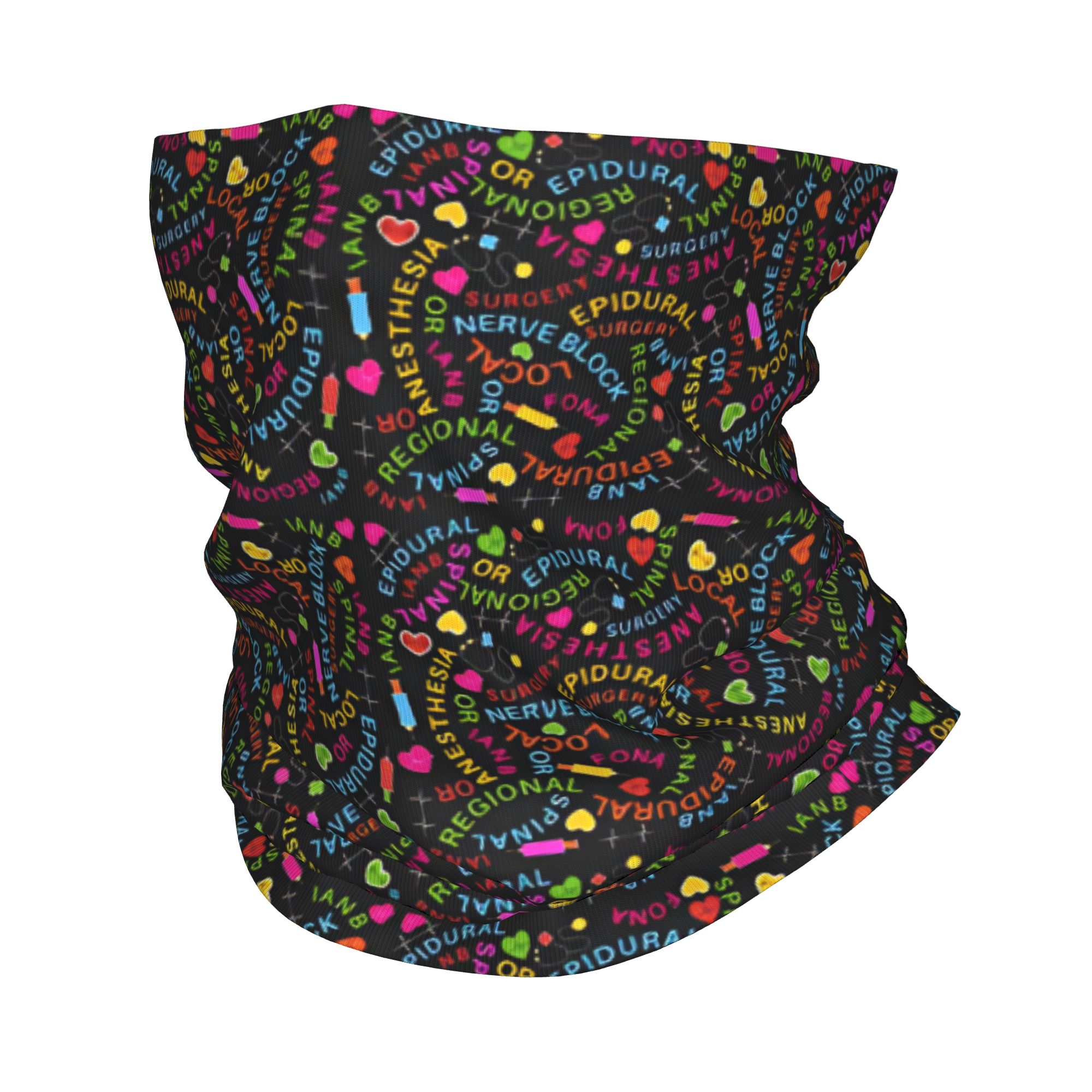 Cycling Headwear - Anestezja Anestezjologia Medyczna Bandana Komin Ochraniacz
