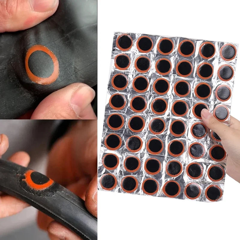 Bike Tube Repair Kit - 1-4 arkusze gumowych łat do naprawy