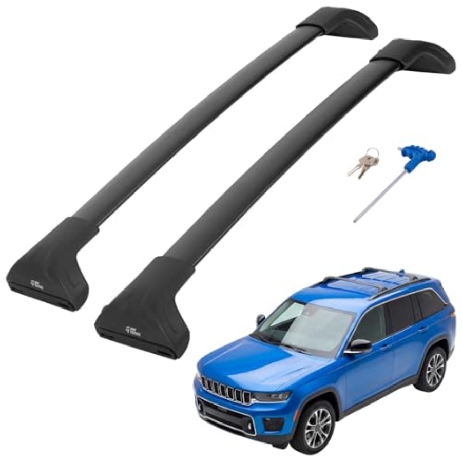 Bike Cargo Rack - Poprzeczki dachowe i blokowane, antykradzieżowe aluminiowe