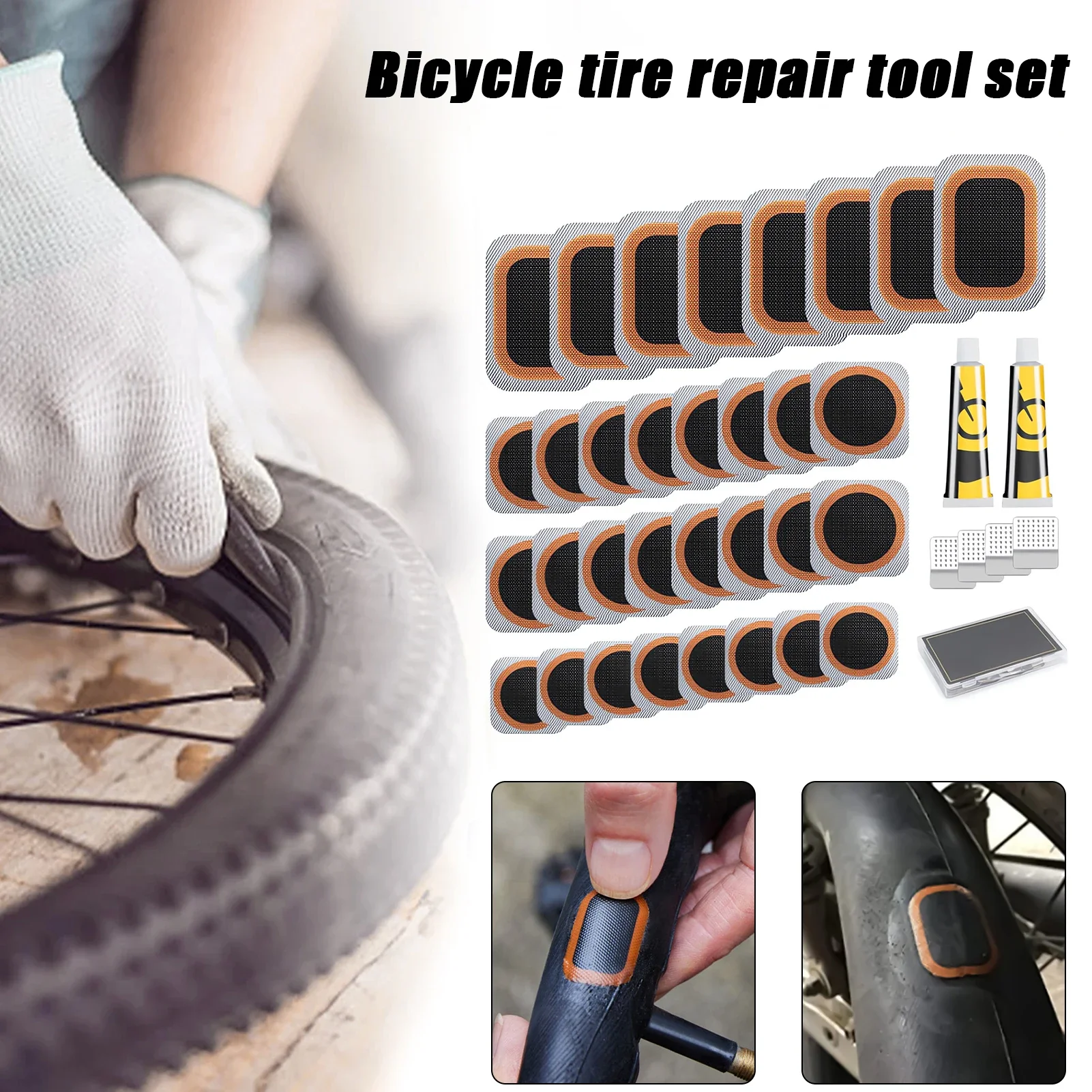 Zestaw do naprawy opon rowerow – Bike Tube Repair Kit recenzja i cena