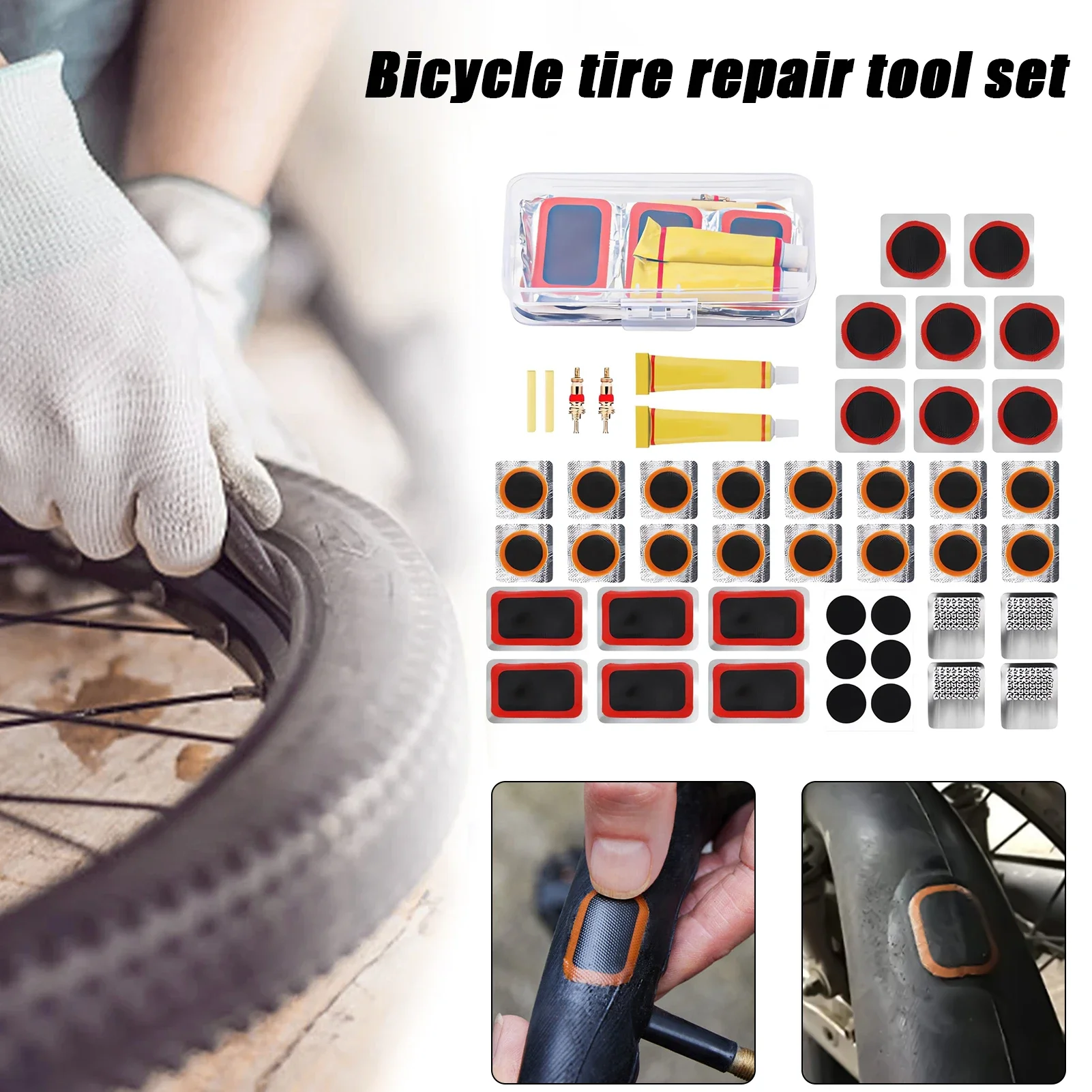 Zestaw do naprawy opon rowerow – Bike Tube Repair Kit recenzja i cena