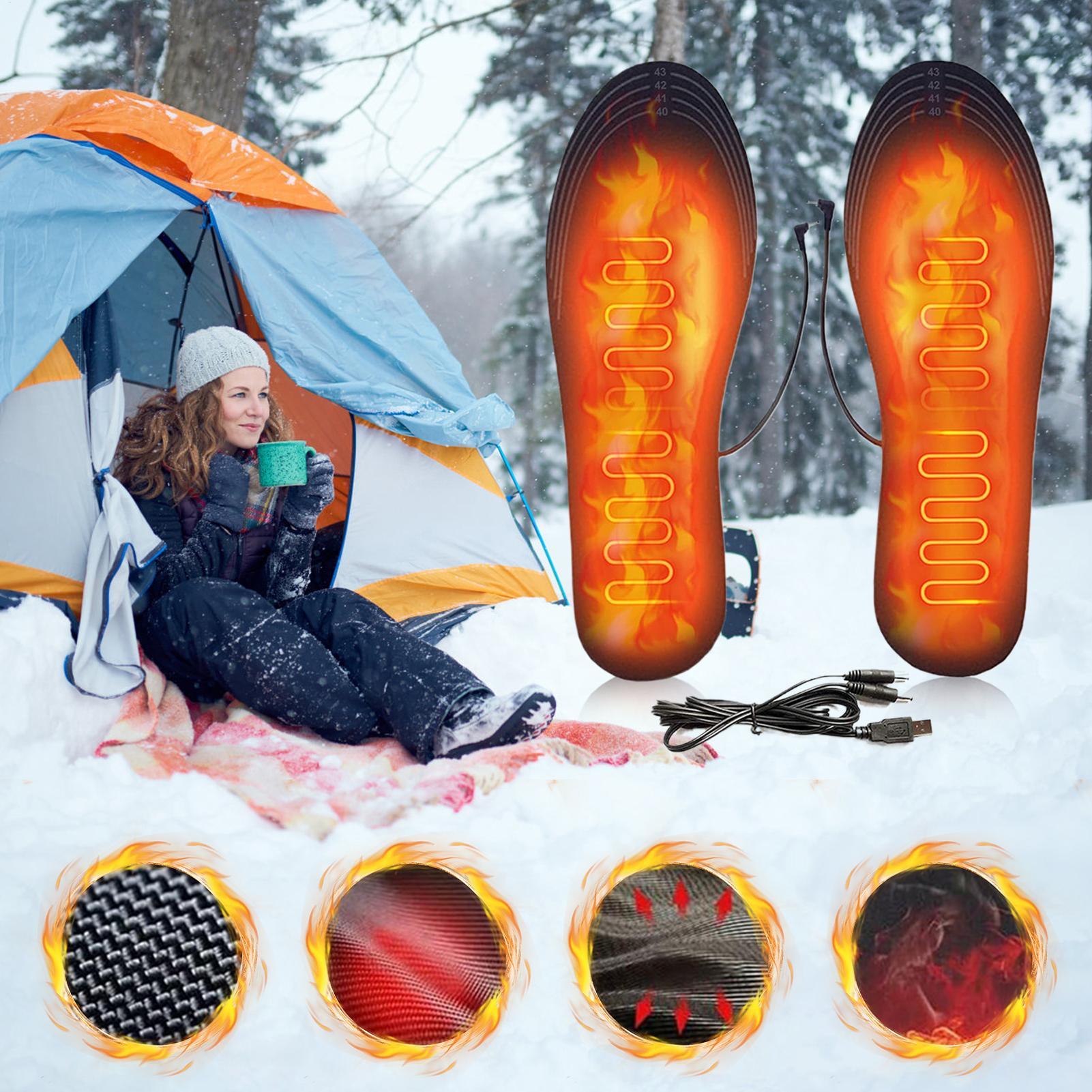 Podgrzewane wkładki USB do but – Cycling Shoe Insoles recenzja i cena