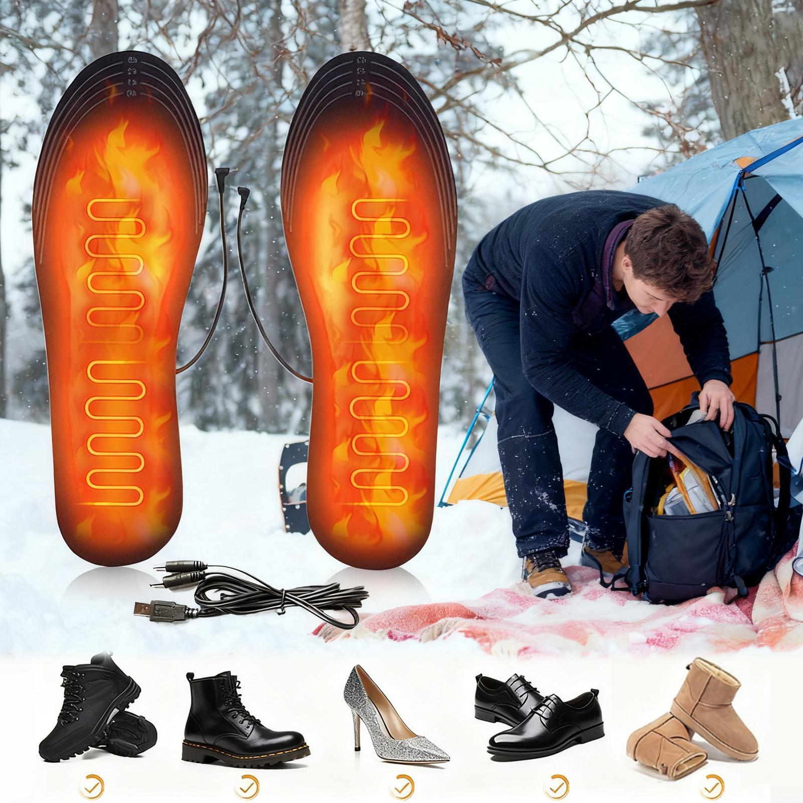 Podgrzewane wkładki USB do but – Cycling Shoe Insoles recenzja i cena