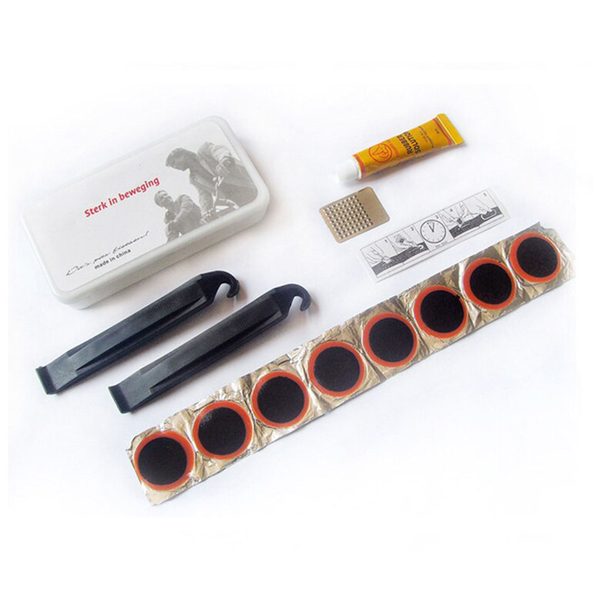 Zestaw narzędzi do naprawy prz – Bike Tube Repair Kit recenzja i cena
