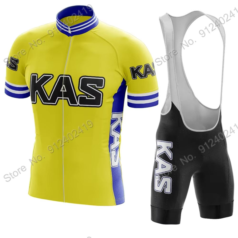 Nowy Zestaw Kolarski Retro Kas – Cycling Gear Jersey recenzja i cena