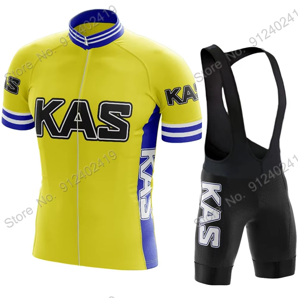 Nowy Zestaw Kolarski Retro Kas – Cycling Gear Jersey recenzja i cena