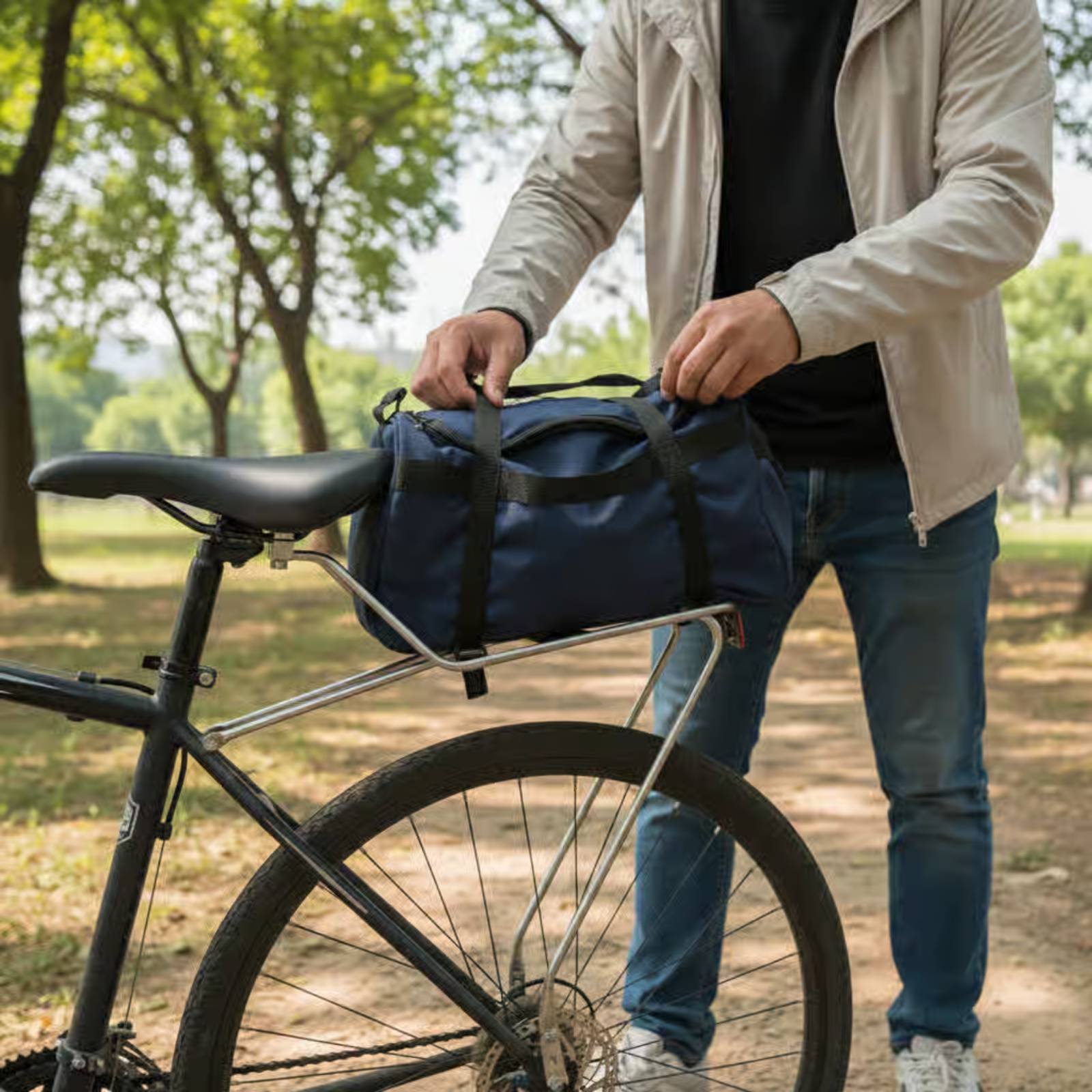 Bagażnik rowerowy tylny, łatwy – Bike Cargo Rack recenzja i cena